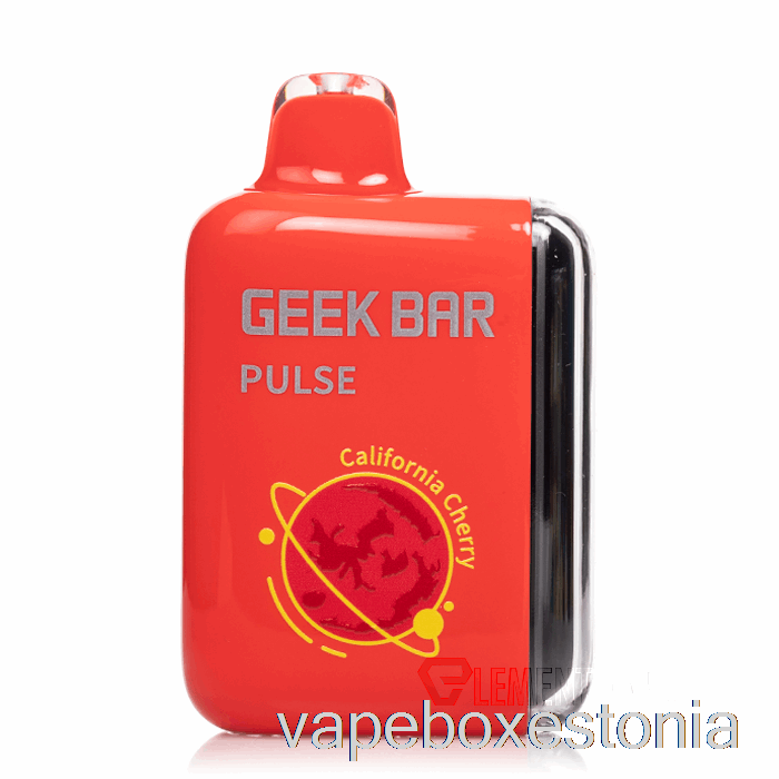 Vape Box Estonia Geek Bar Pulse 15000 ühekordne California Kirss